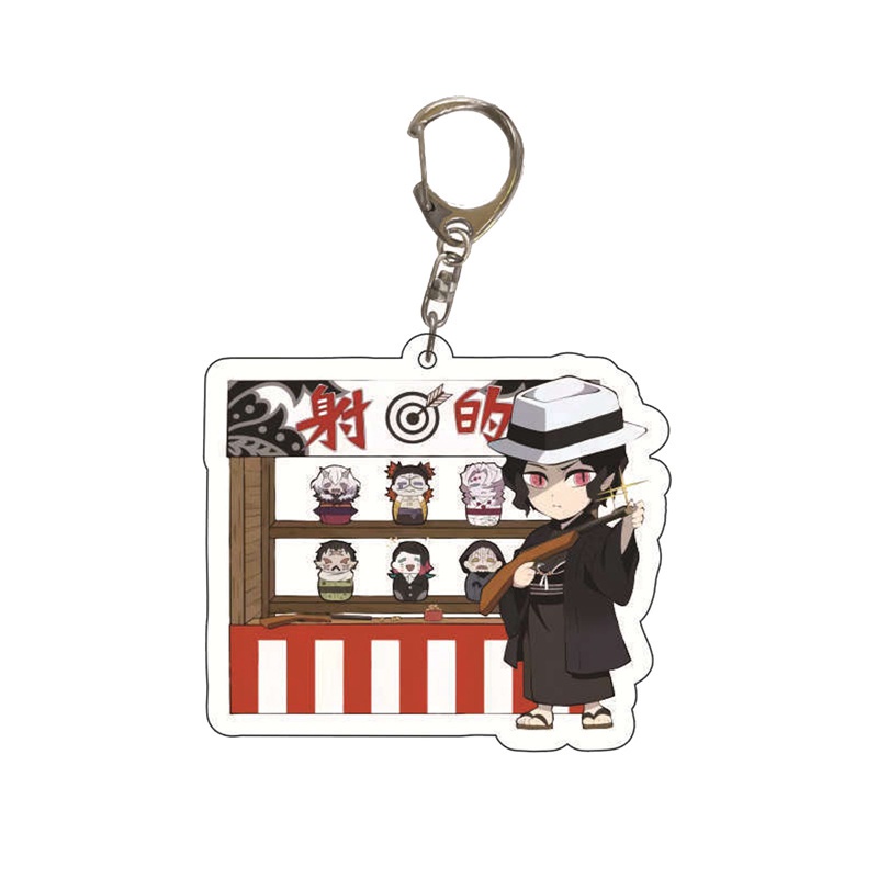 Tmdbyx Móc Khóa Nhựa Acrylic Họa Tiết Thanh Gươm Diệt Quỷ Kimetsu No Yaiba Blade Of Ghost