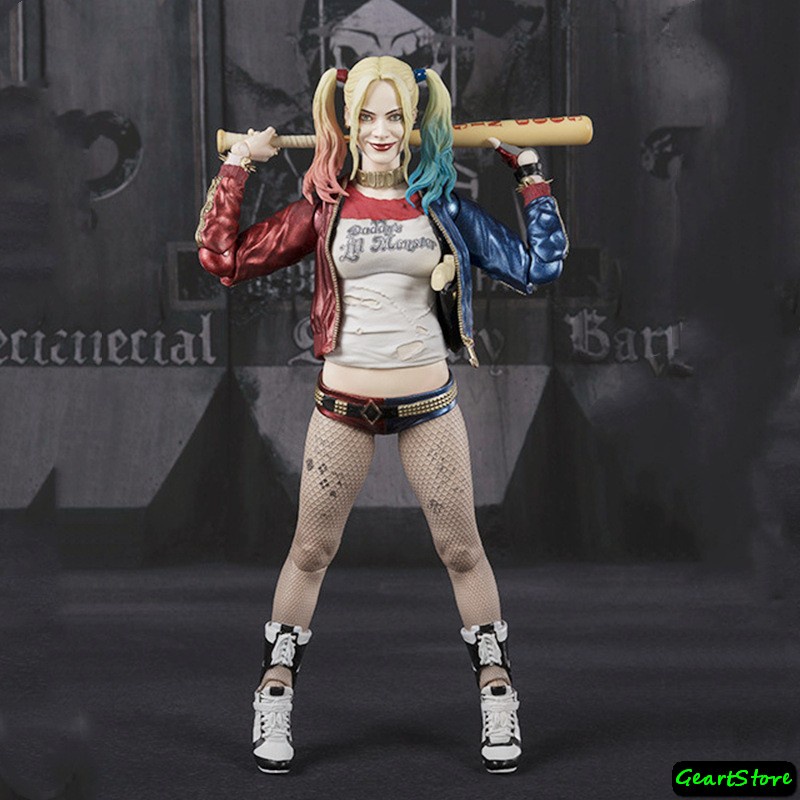 MÔ HÌNH NHÂN VẬT HARLEY QUINN SUICIDE SQUAD FIGMA SHF CỬ ĐỘNG ĐƯỢC