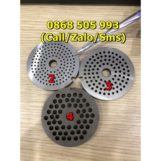 Sàng làm cám chim - đùn cám chim cối 10 và 12 lỗ 1.2ly