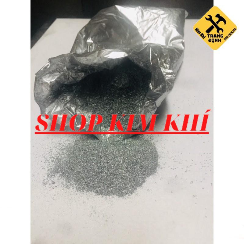 [Kim khí] 1kg Bột nhũ b.ạc pha sơn (Aluminum Powder)