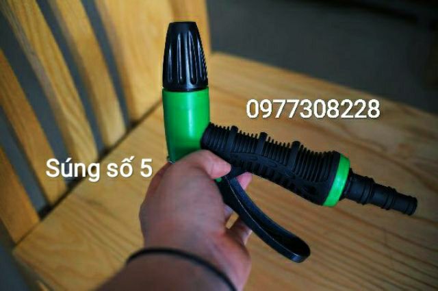 Bộ Vòi Tưới Cây, Rửa Xe Ống 5 Lớp Siêu Bền 15 mét , 20 mét