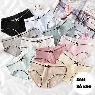 Quần lót nữ len tăm cotton kháng khuẩn nâng mông co giãn 4 chiều