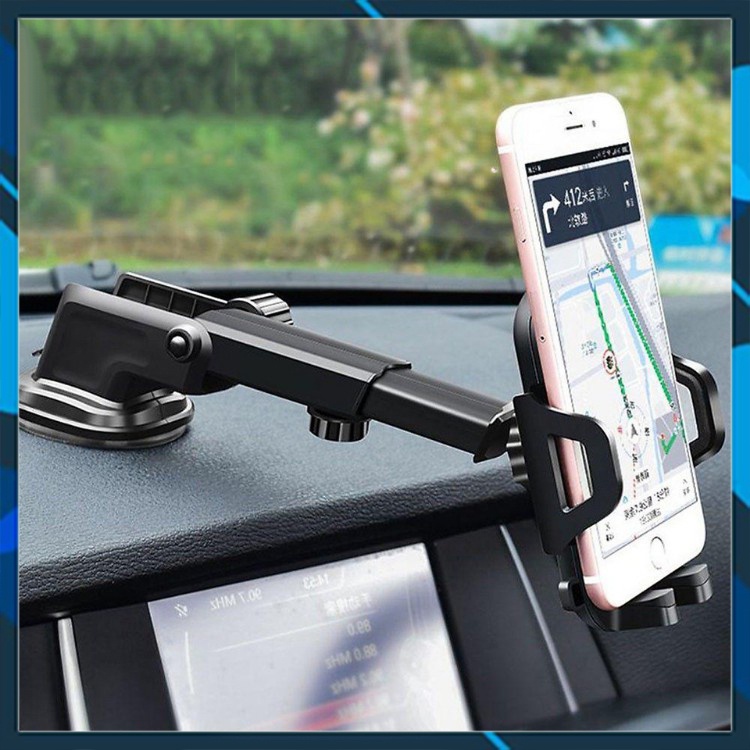 Giá Đỡ Điện Thoại Di Động Thông Minh Luxcar Gắn Mọi Vị Trí Trên Ô Tô Xoay 360 Độ Siêu Tiện Lợi Giá Rẻ