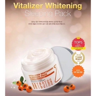 Mặt Nạ Ngủ BRTC VITALIZER WHITENING SLEEPING PACK