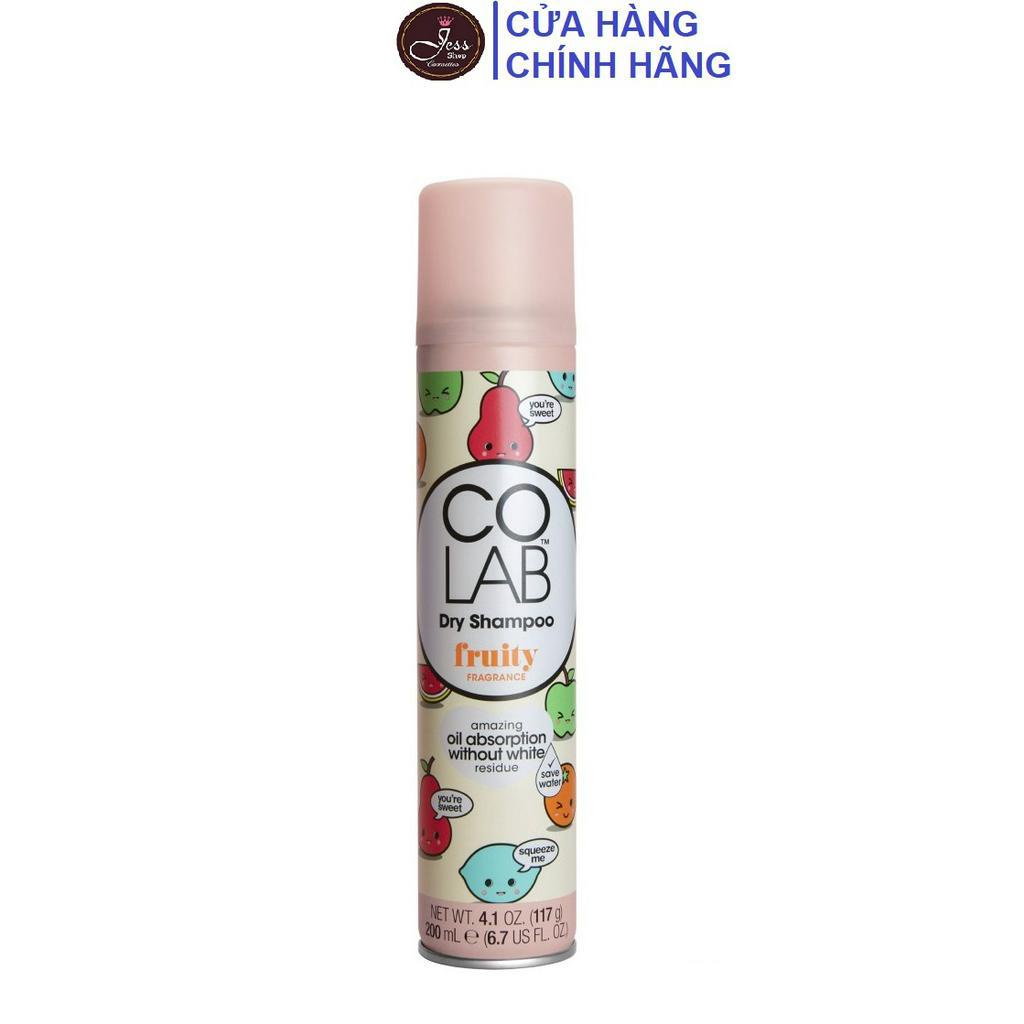 Dầu Gội Khô Colab Dry Shampoo Hương Fruity 200ml