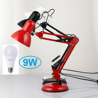 Đèn Kẹp Bàn Đọc Sách Đa Năng + Tặng Kèm Bóng Đèn9W (3 Màu Lựa Chọn)