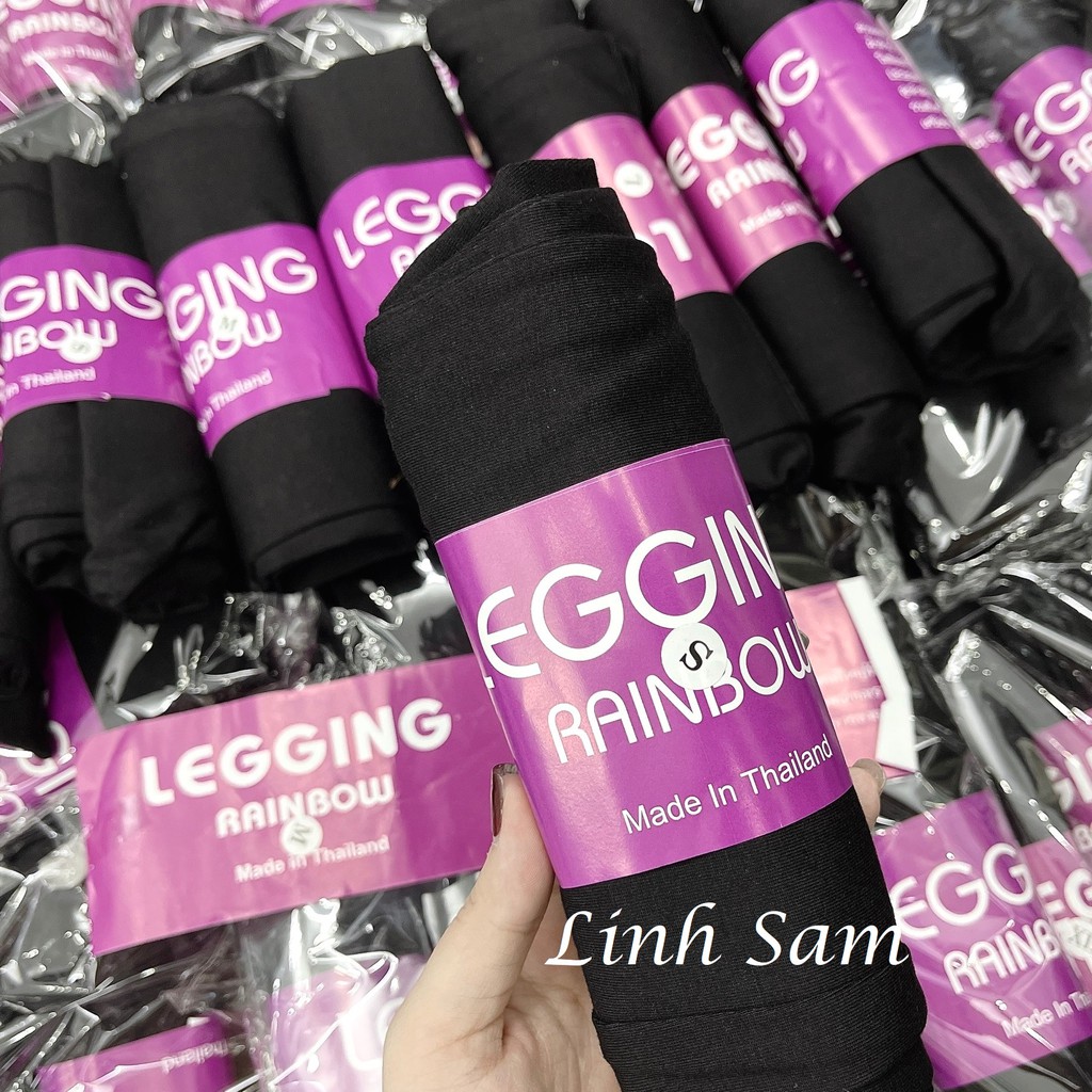 Quần Legging Rainbow Lửng Nữ Đùi co giãn tốt 4 chiều dáng ôm nâng mông đàn hồi thể thao Full Size | BigBuy360 - bigbuy360.vn