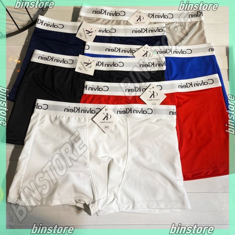 {BIG SLAE}Quần sịp đùi nam, quần lót đùi nam Calvin Klein Vải Thun Lạnh( chất mát,thoáng khí),co giãn 4 chiều khử khuẩn