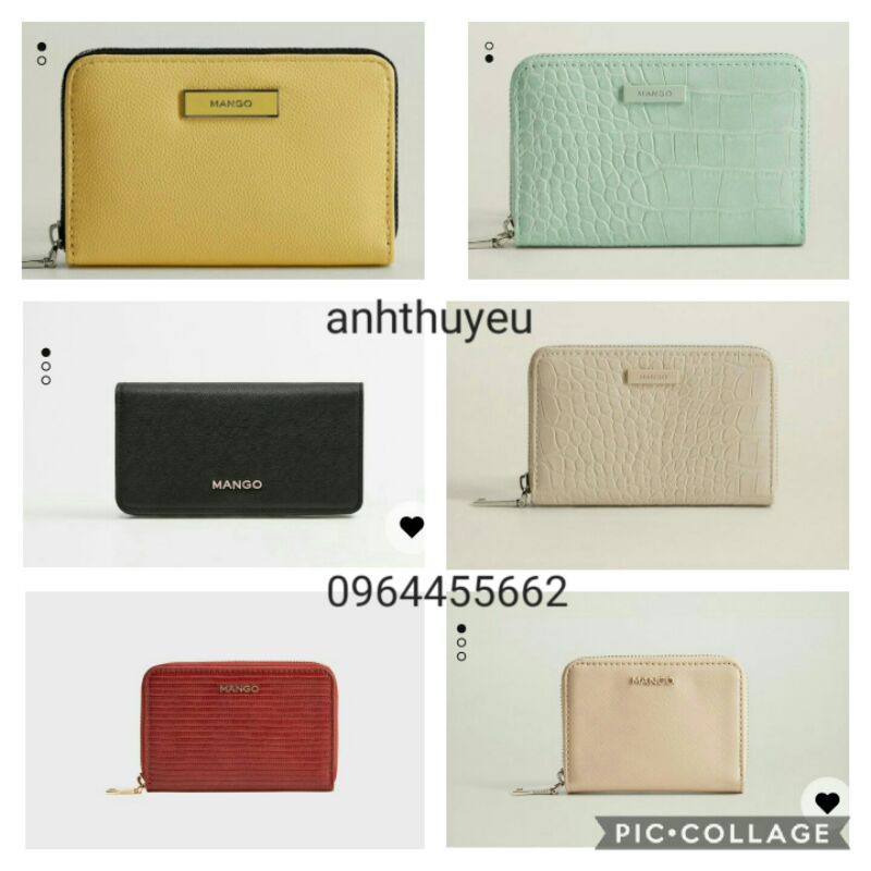 Ví ngắn Mango - hàng auth Nga (kèm bill)