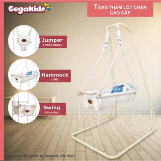 [ Tặng thảm lót chân cho Bé ]Sản phẩm xích đu, nhún nhảy, nôi cho BÉ - Combo ( Hammock - Jumper