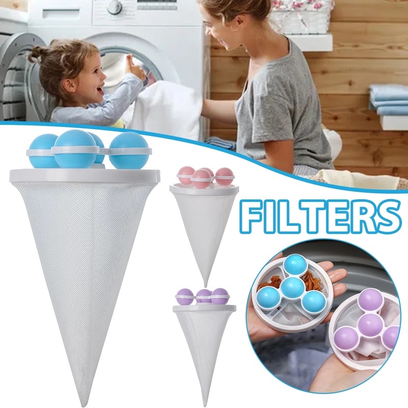 1 Túi Lưới Giặt Đồ Bằng Nhựa Chống Mòn Hiệu Quả