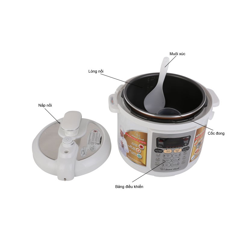 Nối Áp Suất Điện Elmich Smart Cook 5L PCS-0239