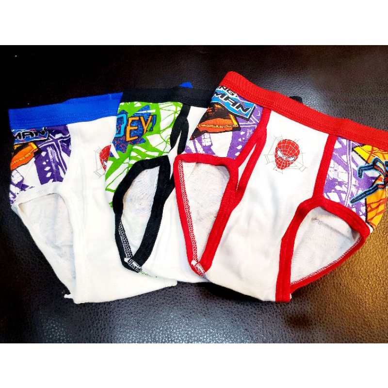 Quần sịp trẻ em xuất dư hình người nhện Spiderman Giá 59.000đ