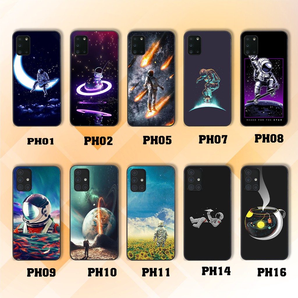 [ HÀNG MỚI HOT ]ỐP Samsung A51 - Samsung A71- Samsung A31 -Samsung M51 In Hình Phi Hành Gia Chất