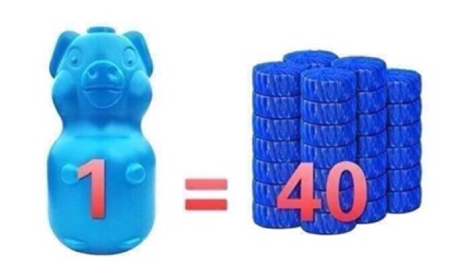 VIÊN THẢ BỒN CẦU HÌNH CON LỢN