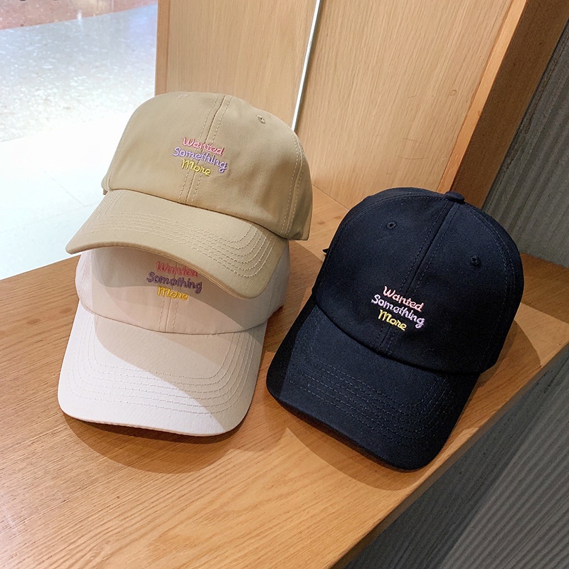 Nón Kết Thêu Chữ Nhiều Màu Sắc Phong Cách Hàn Quốc 19157 Thời Trang