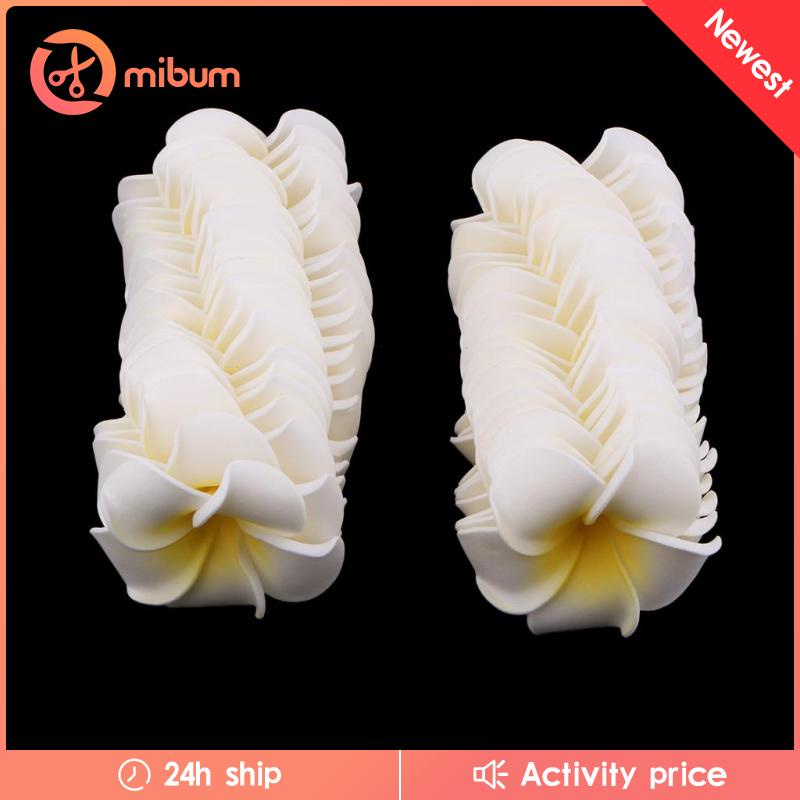 Set 50 Cánh Hoa Mận Giả Màu Trắng Trang Trí Tiệc Cưới