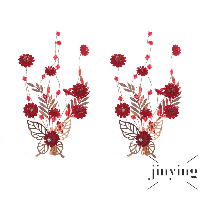 GETNOIVAS Kẹp tóc cổ trang thiết kế Trng Hoa cổ đại dùng để hóa trang