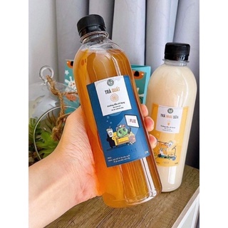 (combo 3 chai) Chai tròn 1000ml