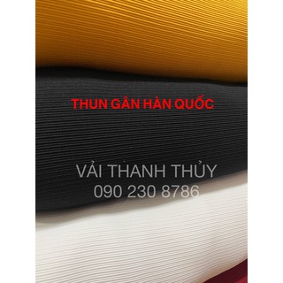 THUN GÂN HÀN - MAY ĐẦM, CHÂN VÁY