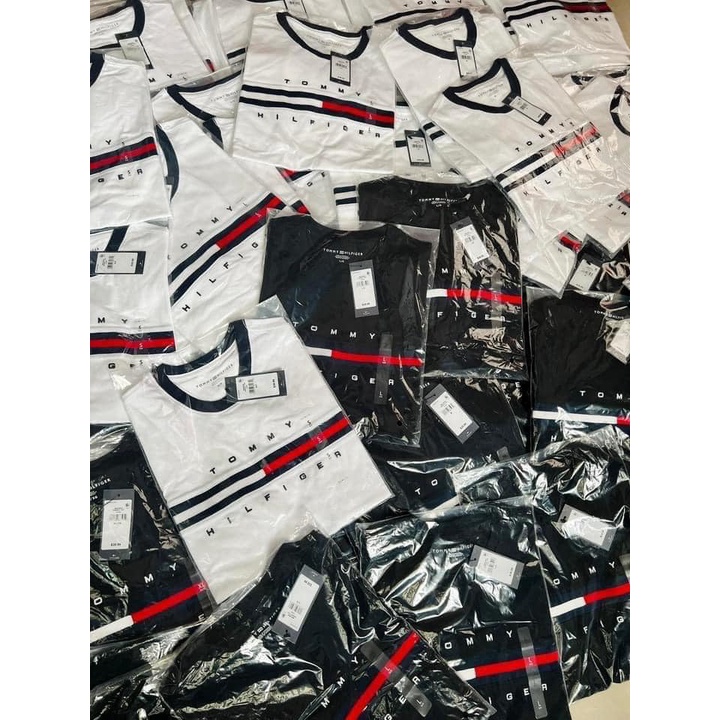 Áo thun Tommy Hilfiger Signature Logo - Áo thun nam nữ chính hãng giá rẻ