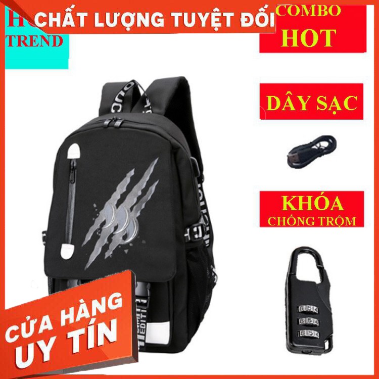 HÀNG CAO CẤP -  Balo nam nữ đi học dạ quang phát sáng Hình One Piece, Mẫu Mới Nhất, Hot Nhất 2021  - Hàng Cao Cấp