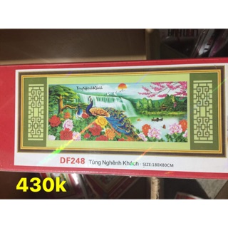 Tranh đính đá công