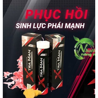 Sủi Xtraman tăng cường sinh lý nam hộp 20 viên kéo dài thời gian chống xuất tinh sớm