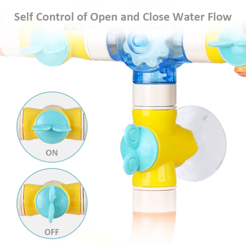 ZHAN QI TOYS Bộ đồ chơi lắp ráp vòi phun nước  phối động vật hoạt hình dễ thương cho bé