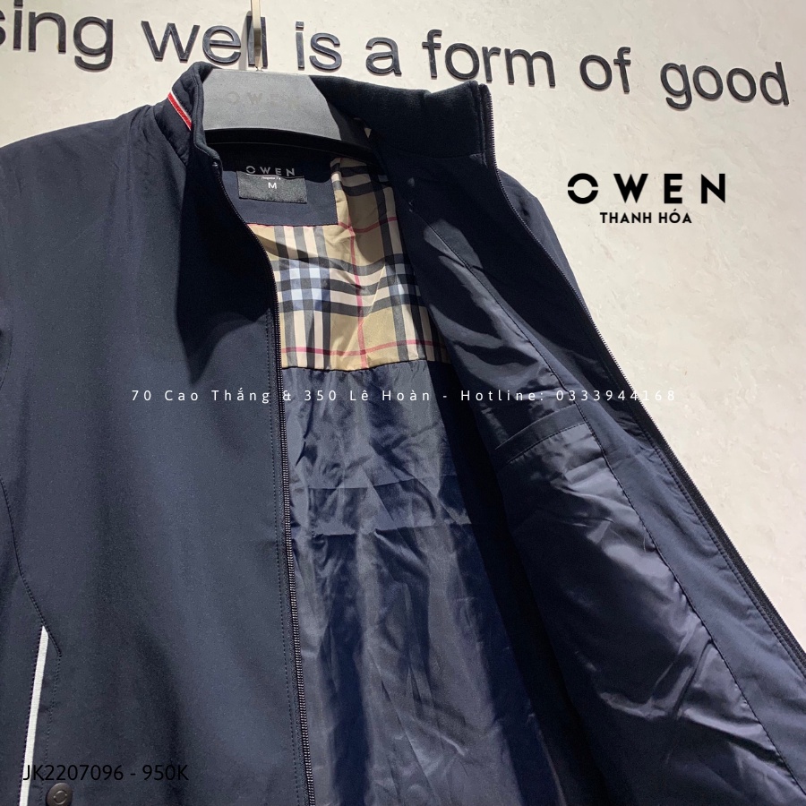 Owen - Hàng mới về - Áo khoác nam - Áo jacket Owen JK220706
