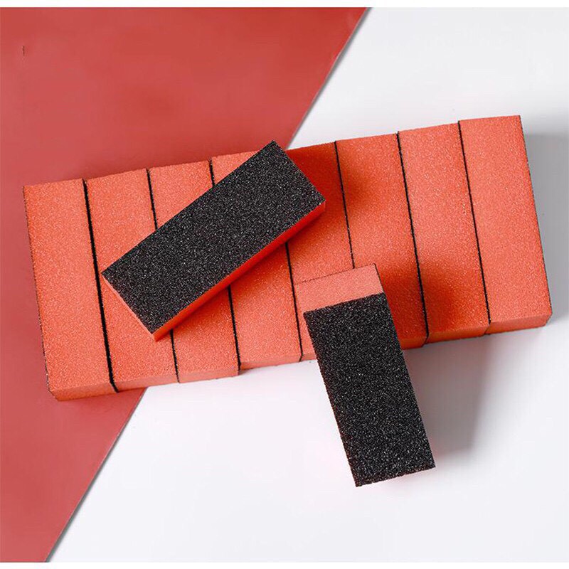 Phao dũa móng ,Nhám nail vuông, phao cam nhám