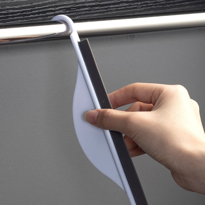 Dụng Cụ Lau Cửa Kính Và Bồn Rửa Mặt Mini Có Móc Treo Cho Nhà Ở