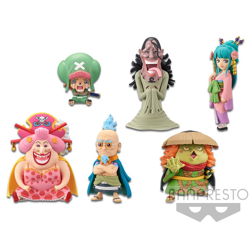 Mô hình đồ chơi chính hãng Banpresto WCF One Piece Wano Kuni Vol 6 & Vol 7