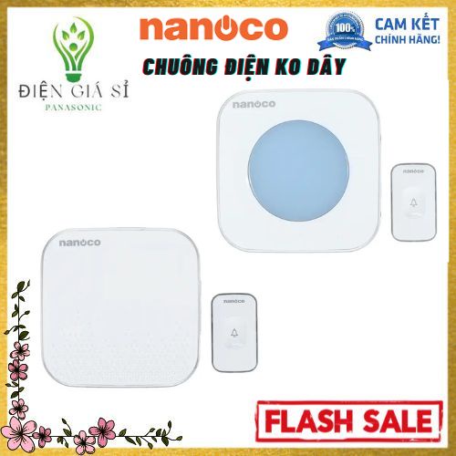 Chuông Điện Không Dây Chính Hãng NANOCO ND157/ND156