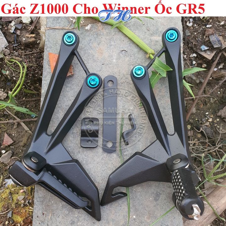 Gác Chân Sau Xe Exciter 150 Kiểu Z1000 Lắp Như Zin Cực Đẹp