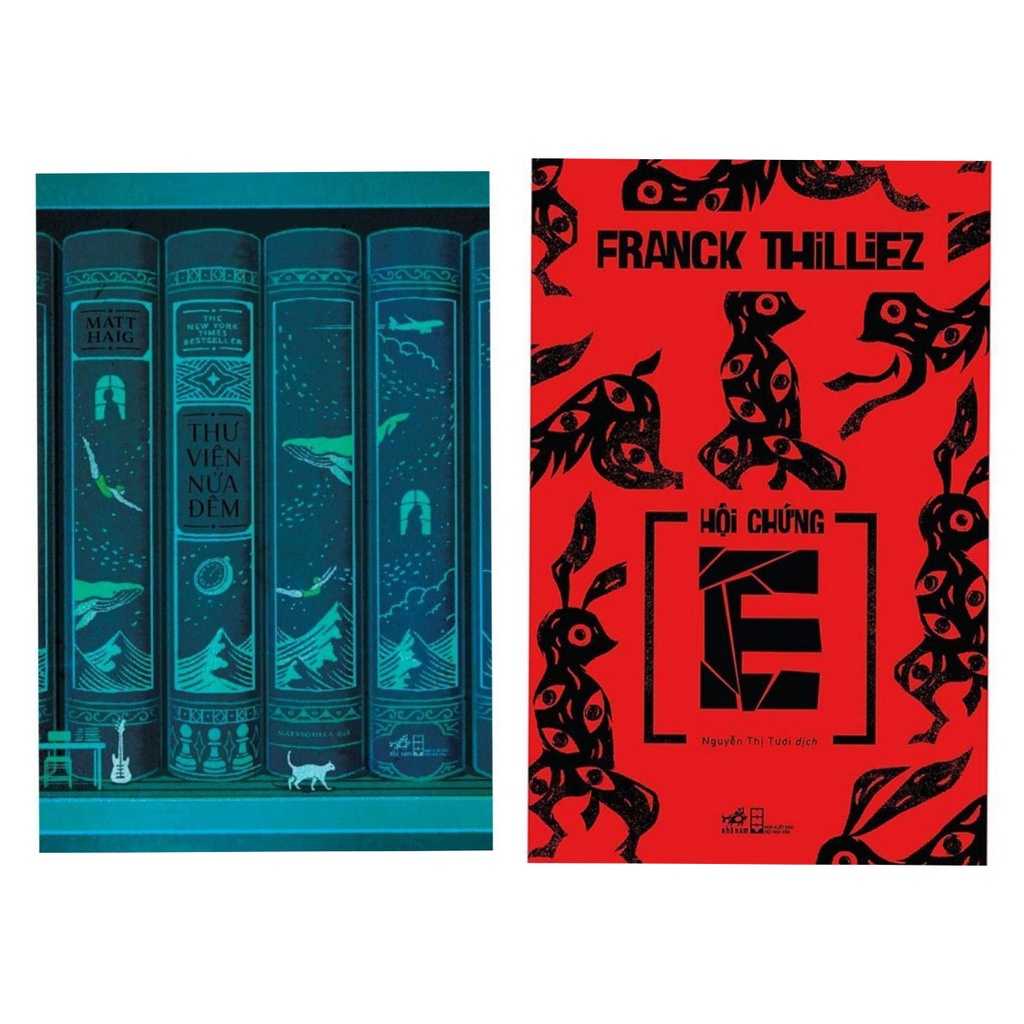 Sách Combo 2q: Hội chứng E - nn + Thư viện nửa đêm - nn