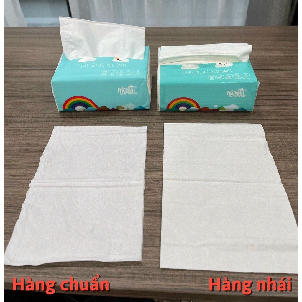 THÙNG 30 GÓI GIẤY ĂN CẦU VỒNG XIN MIER CHUẨN NỘI ĐỊA