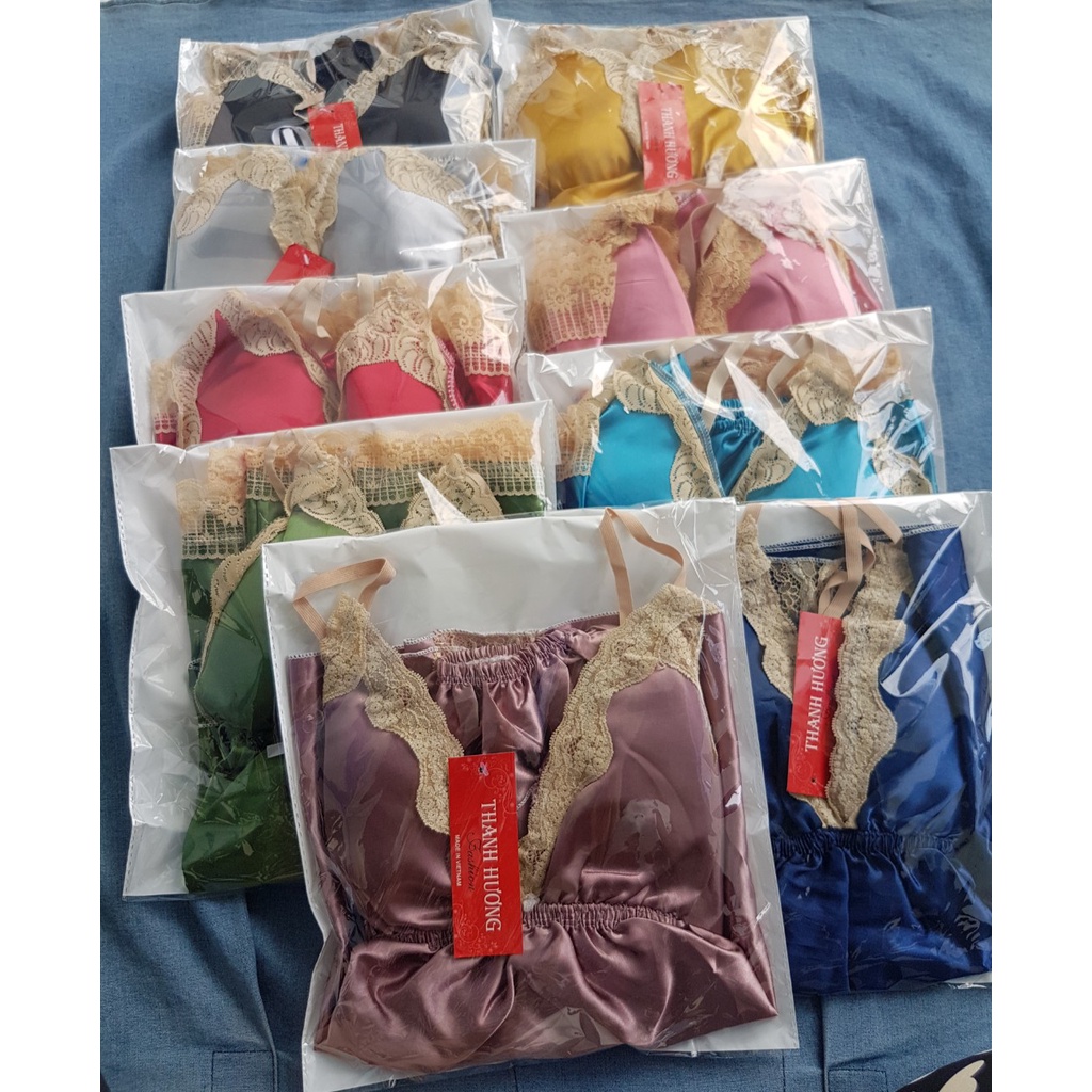 [KÈM ẢNH VIDEO THẬT] [Freesize 38-55kg] Đồ ngủ sexy nữ💫 Đồ ngủ hai dây phối ren chất lụa phi hai dây chất mịn quyến rũ | BigBuy360 - bigbuy360.vn