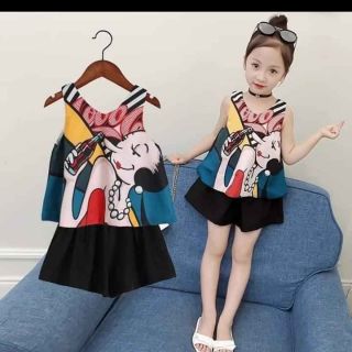 Đồ bộ size nhỡ cho bé gái