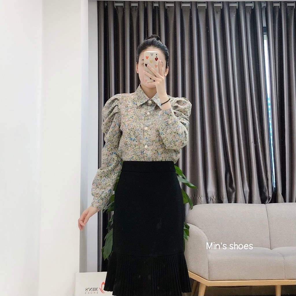 Min's Shoes - Áo 321 Hoa nhí cúc ngọc sang chảnh
