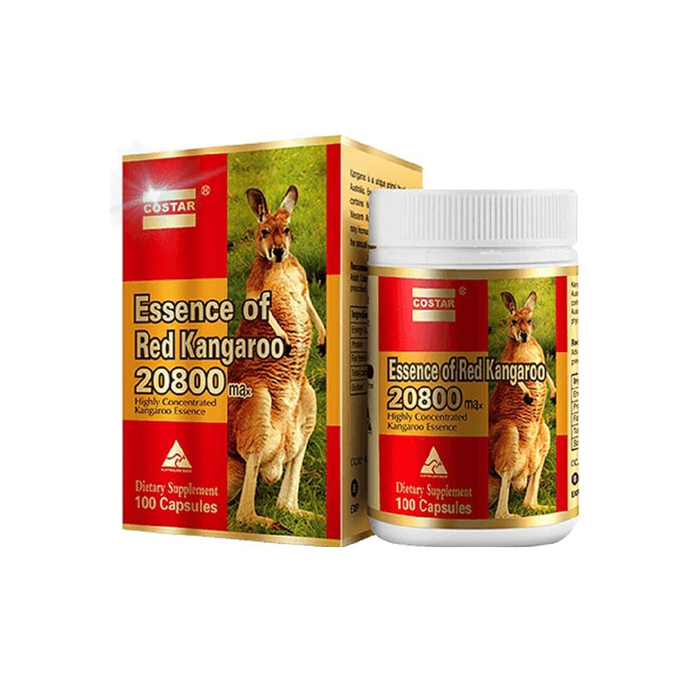 Tăng Cường Sinh Lý Essence of Red Kangaroo 20800 max 100 viên