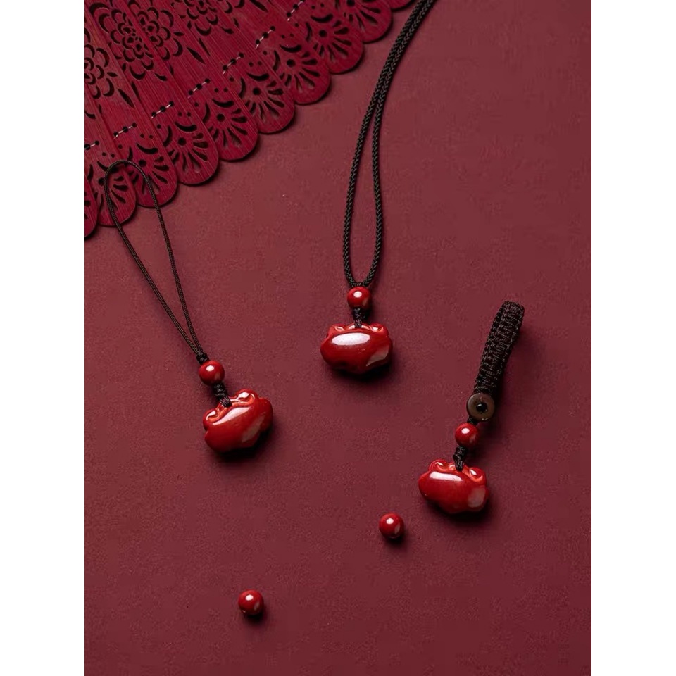 [Hàng Mới Về] Dây Chuyền Móc Điện Thoại Mặt Hình Cát Vàng Đồng Màu Tím Dễ Phối Đồ Thời Trang Xuân Hè Mới Cho Nữ