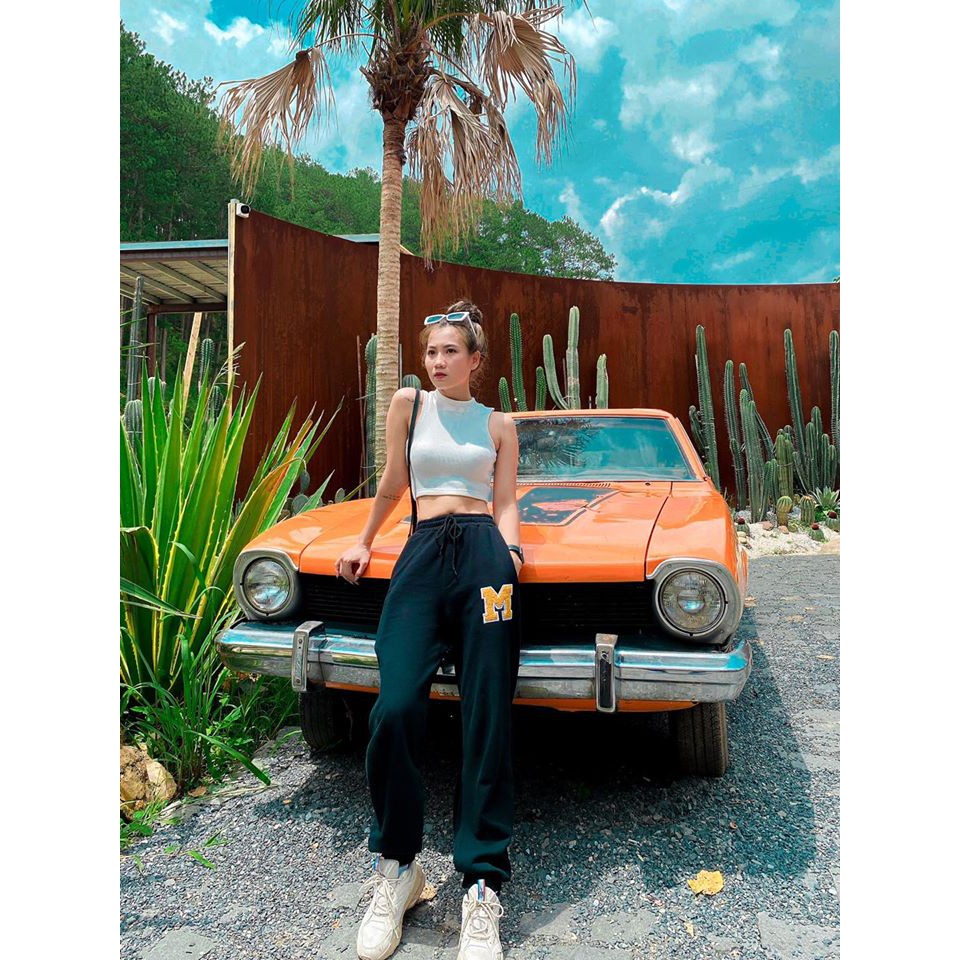 Quần Jogger Phản Quang Đen Túi Hộp Thể Thao Đen Poly 2 Da 4 Chiều Dày Dặn Cao Cấp Uni Store | BigBuy360 - bigbuy360.vn