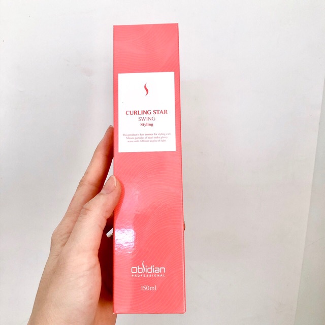 Gel tạo kiểu tóc uốn xoăn bồng bềnh - Obsidian Curling Star 2 Swing 150ml