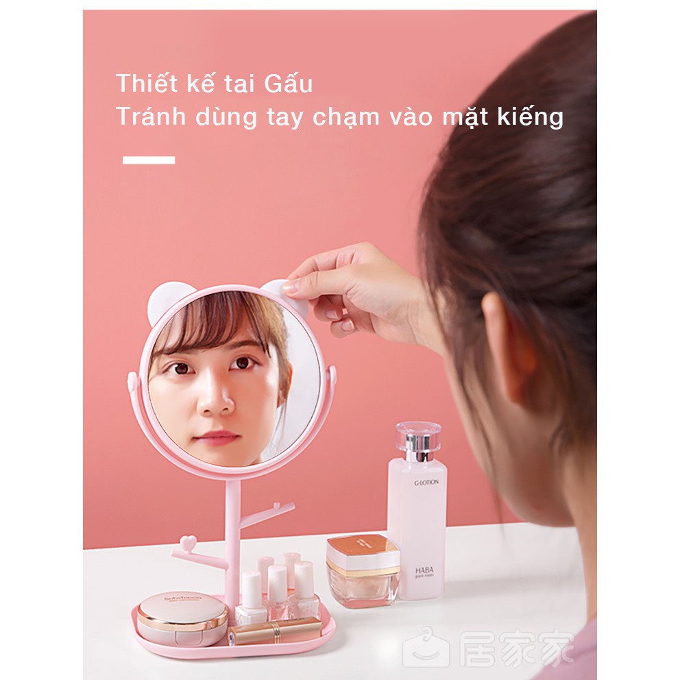 Gương Trang Điểm, Gương Công Chúa Để Bàn Siêu Cute, Vô Cùng Tiện Dụng