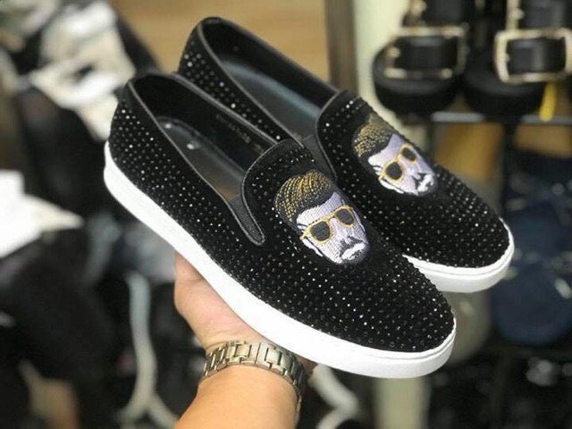Slip on đính đá nam