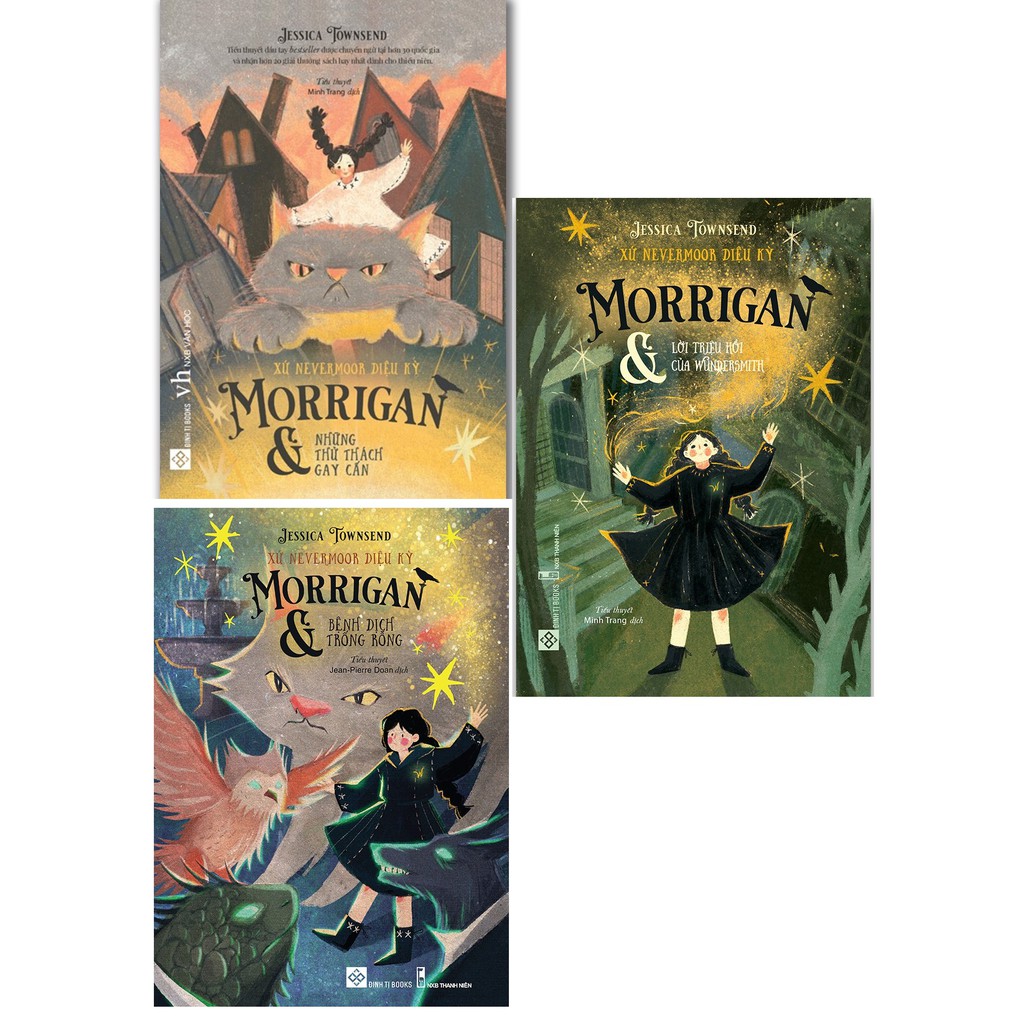 Sách - Xứ Nevermoor Diệu Kỳ - Bộ 3 Tập - Tập lẻ tùy chọn