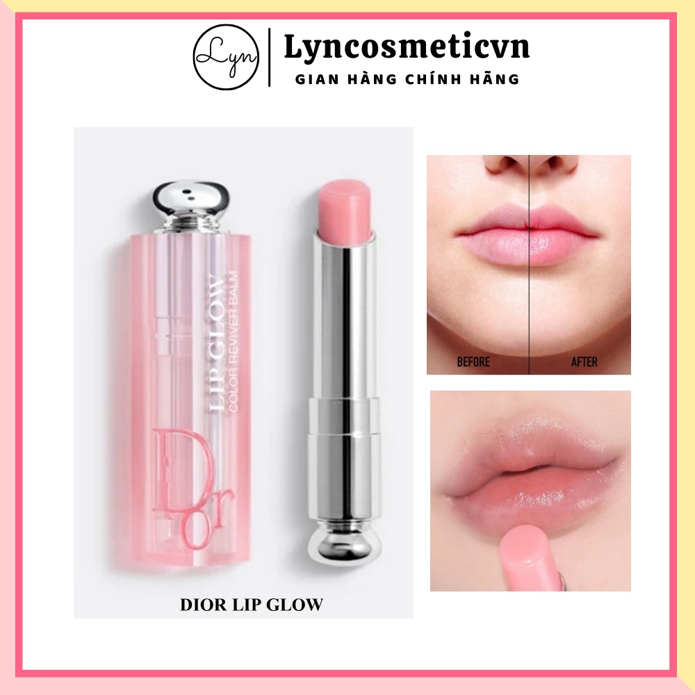 Son dưỡng cấp ẩm , làm hồng môi Dior Lip Glow