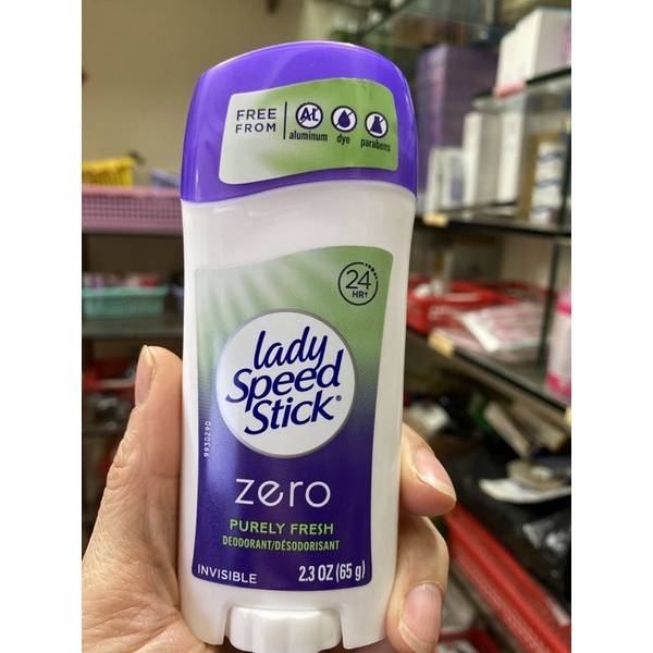 Sáp Lăn Khử Mùi Nữ Khô Thoáng, Thoải Mái, Dễ Chịu Lady Speed Stick 65gr