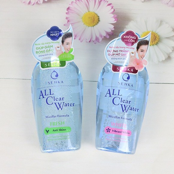 (Cam Kết Chính Hãng) Nước Tẩy Trang Senka All Clear Water Miceller Nhật Bản 230ml